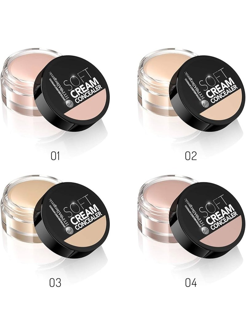 Bell HYPOAllergenic Soft Cream Concealer 03 Yellow Beige 5.5g - Image 2